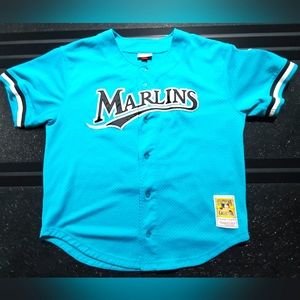 Dawson Marlins #8 jersey 48XL Cooperstown Collection Mitchell & Ness